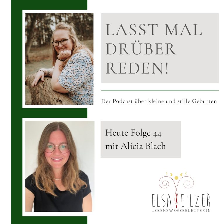 Folge 44 – Alicias Weg zur Dreifach Sternenkindmutter (2 kleine Alleingeburten und eine Operation je zu Beginn des 2. Trimesters)